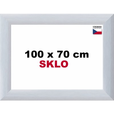 BFHM Alaska hliníkový rám 100x70cm stříbrný – Zboží Dáma
