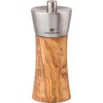 Zassenhaus Augsburg Mlýnek na sůl olivové dřevo 14 cm – Zboží Dáma