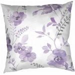 Dadka krep Kvítí fialové na bílém 70 x 90 cm – Zbozi.Blesk.cz