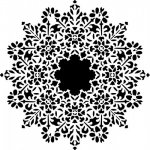 Kreativní svět Mandala plastová šablona 29x29 cm – Zboží Dáma