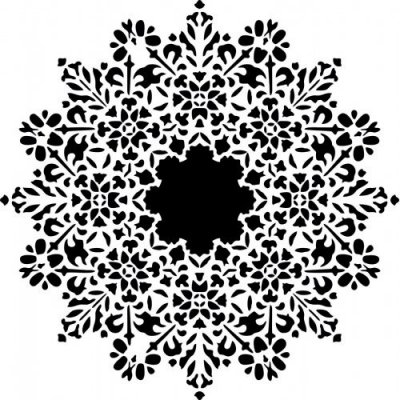 Kreativní svět Mandala plastová šablona 29x29 cm – Zboží Dáma