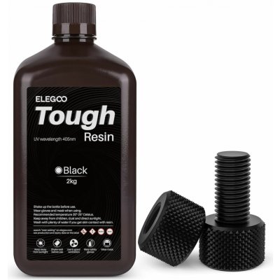 ELEGOO Tough Resin 2kg černá 50.103.0274 – Zboží Živě