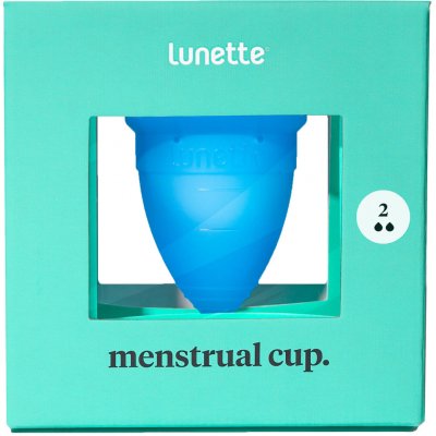 Lunette Menstruační kalíšek Selene modrá model 2