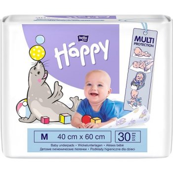 BELLA Baby Happy Dětské podložky 60 × 60 , 30 ks