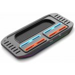 iPega SW2210 Multifunkční Nabíjecí RGB Stojan pro Nintendo Switch 2 Black – Zboží Živě