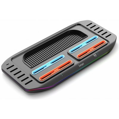 iPega SW2210 Multifunkční Nabíjecí RGB Stojan pro Nintendo Switch 2 Black – Zboží Živě