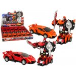 Lean Toys 2v1 Robot Transformers Auto Set Červená Modrá HXSY03 – Hledejceny.cz