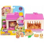 LITTLE LIVE PETS Mama Surprise Křeček s dětmi mini křeček – Zboží Dáma