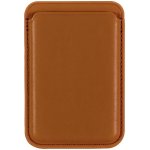 Pouzdro AlzaGuard PU Leather Card Wallet Compatible with Magsafe hnědé – Zbozi.Blesk.cz