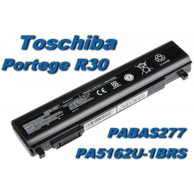 TopTechnology PA5162U-1BRS, PABAS277 Toshiba Portege R30, R30-A 4000mAh - neoriginální