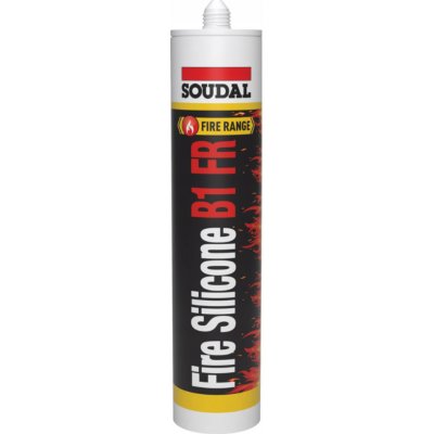Ohnivzdorný silikon Soudal bílý 300 ml – Zboží Mobilmania