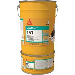 SIKA Sikafloor 151 - epoxidový primer, vyrovnávací stěrka a malta Balení: 10kg (komp. A+B)