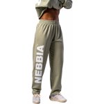 Nebbia Volné baggy tepláky BOYFRIEND STYLE 432 light green – Zboží Dáma