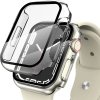 Obal a kryt k chytrým hodinkám COTEetCI polykarbonátové pouzdro s ochranou displeje pro Apple Watch 7 41mm, čirá 25002-TT