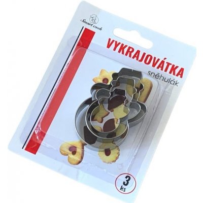 Sada vykrajovaček Sněhulák - 3 ks - Smart Cook – Hledejceny.cz