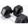 StrongGear Jednoruční činky Hexagon TrueGrip 50 kg - 60 kg 50 kg