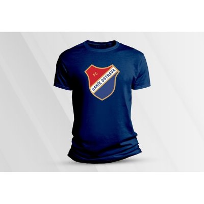 Sandratex dětské bavlněné tričko Baník Ostrava námořnická modrá – Zboží Dáma