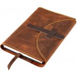 Variabilní obal se sponou XL Pull up hnědý – Hledejceny.cz