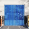 Záclona zahrada-XL Závěs do dveří modrý 200 mm x 1,6 mm 10 m PVC