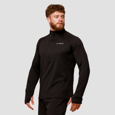 GymBeam 1/2 Zip Pulse black – Zbozi.Blesk.cz