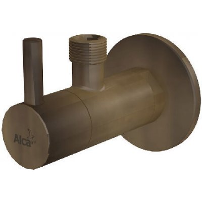 Alcadrain Pro více sérií Ventil rohový s filtrem 1/2"×3/8", bronz antic . ARV001-ANTIC – Zboží Mobilmania