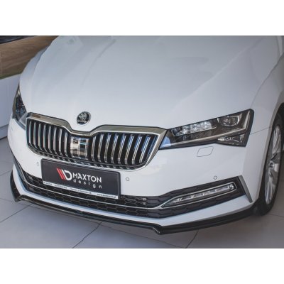 Maxton Škoda Superb III facelift-Spoiler nárazníku SK-SU-3F-FD1G – Hledejceny.cz