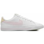Nike Court Legacy white/pink foam/honeydew – Zboží Dáma
