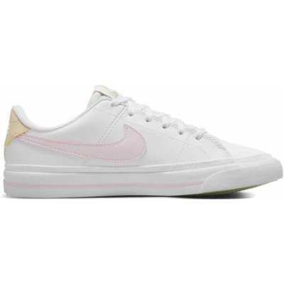 Nike Court Legacy white/pink foam/honeydew – Zboží Mobilmania