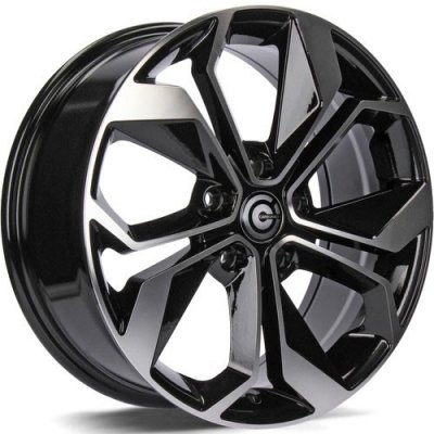 Carbonado Raptor 6,5x16 5x114,3 ET45 black polished – Hledejceny.cz