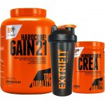 AKCE Extrifit Hardcore Gain 21 3000 g + Crea Monohydrate 400 g + ZDARMA Šejkr 600 ml – Hledejceny.cz