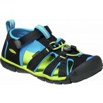 Keen Seacamp II CNX KIDS 1022969 black brilliant blue – Hledejceny.cz