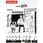 Uni pin sada Lettering dárkový box 8 linerů + shalaku mikrotužka mix barev – Zbozi.Blesk.cz