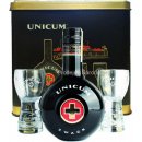 Zwack Unicum 40% 0,5 l (dárkové balení 2 sklenice)