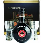 Zwack Unicum 40% 0,5 l (dárkové balení 2 sklenice) – Sleviste.cz