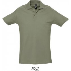 SOL's Collection polokošile Spring II krátký rukáv COT-25136255501 Khaki