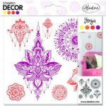 Aladine Gumová razítka Stampo Decor Yoga – Zboží Mobilmania