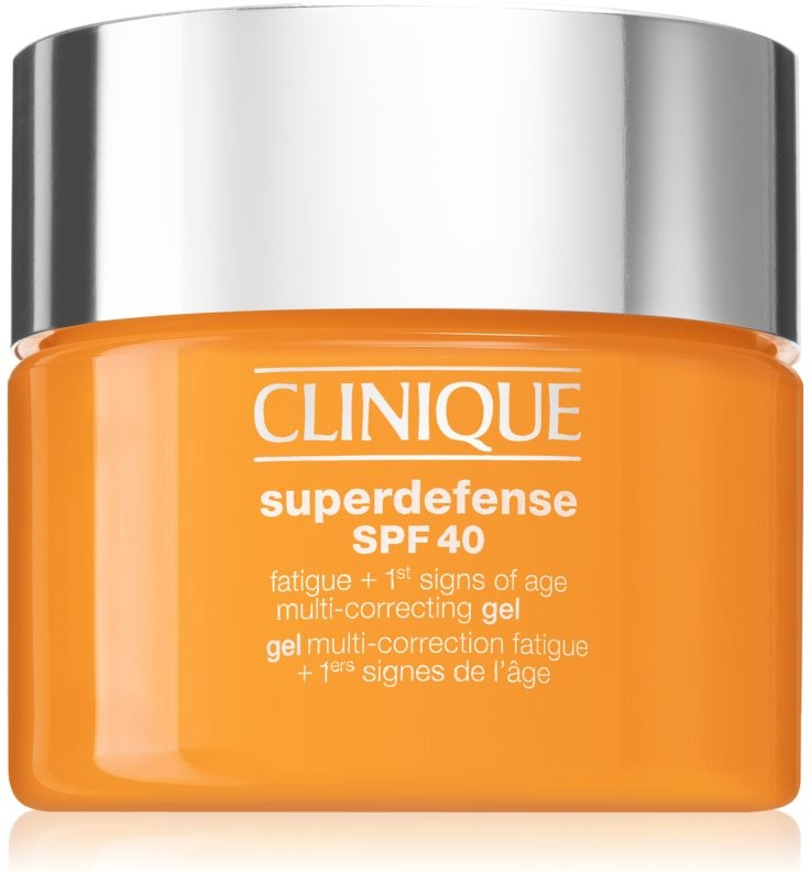 Clinique Superdefense SPF 40 Fatigue + 1st Signs of Age Multi Correcting Gel  30 ml od 565 Kč - Heureka.cz