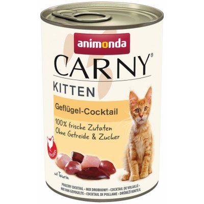 Carny Kitten Gefügel Rind 24 x 0,4 kg – Zboží Mobilmania