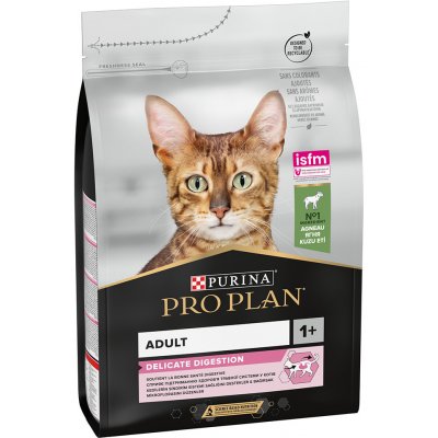 Pro Plan Cat Adult Delicate Digestion jehněčí 3 x 3 kg – Zboží Mobilmania