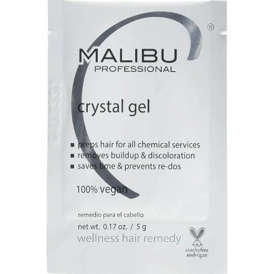 Malibu C Crystal Gel Krystalky pro odstranění nánosů minerálů na vlasech 12 x 5 g – Hledejceny.cz