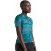 Cyklistický dres Specialized Women's SL Blur Jersey SS - tropical teal