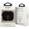 Pouzdro na sluchátka Guess AirPods Pro cover Silicone Triangle Logo GUACAPLSTLBK