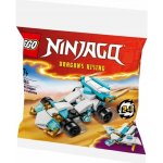 LEGO® NINJAGO 30674 Zaneovo dračí závodní auto – Zboží Dáma