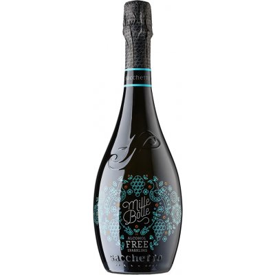 Fili Mille Bolle Zero Spumante Bianco nealkoholické 0,5% 0,75 l (holá láhev) – Zboží Dáma