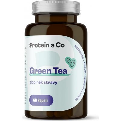 Protein & Co. Green Tea Extrakt 60 kapslí – Hledejceny.cz