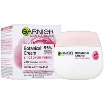 Garnier Skin Naturals Botanical krém s růžovou vodou 50 ml