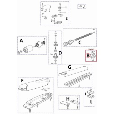 PRMB05 kit vidlice a matice pro WG5 – Hledejceny.cz