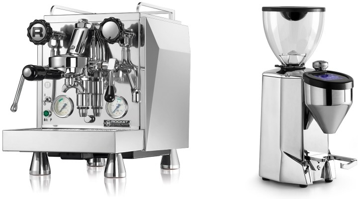 Set Rocket Espresso Giotto Cronometro V + Espresso FAUSTO