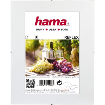 Hama Clip-Fix, normální sklo, 40x50 cm
