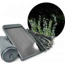 SolarCentre Solární světelný řetěz s USB Lumify Solarcentre 300 LED 30m studená bílá